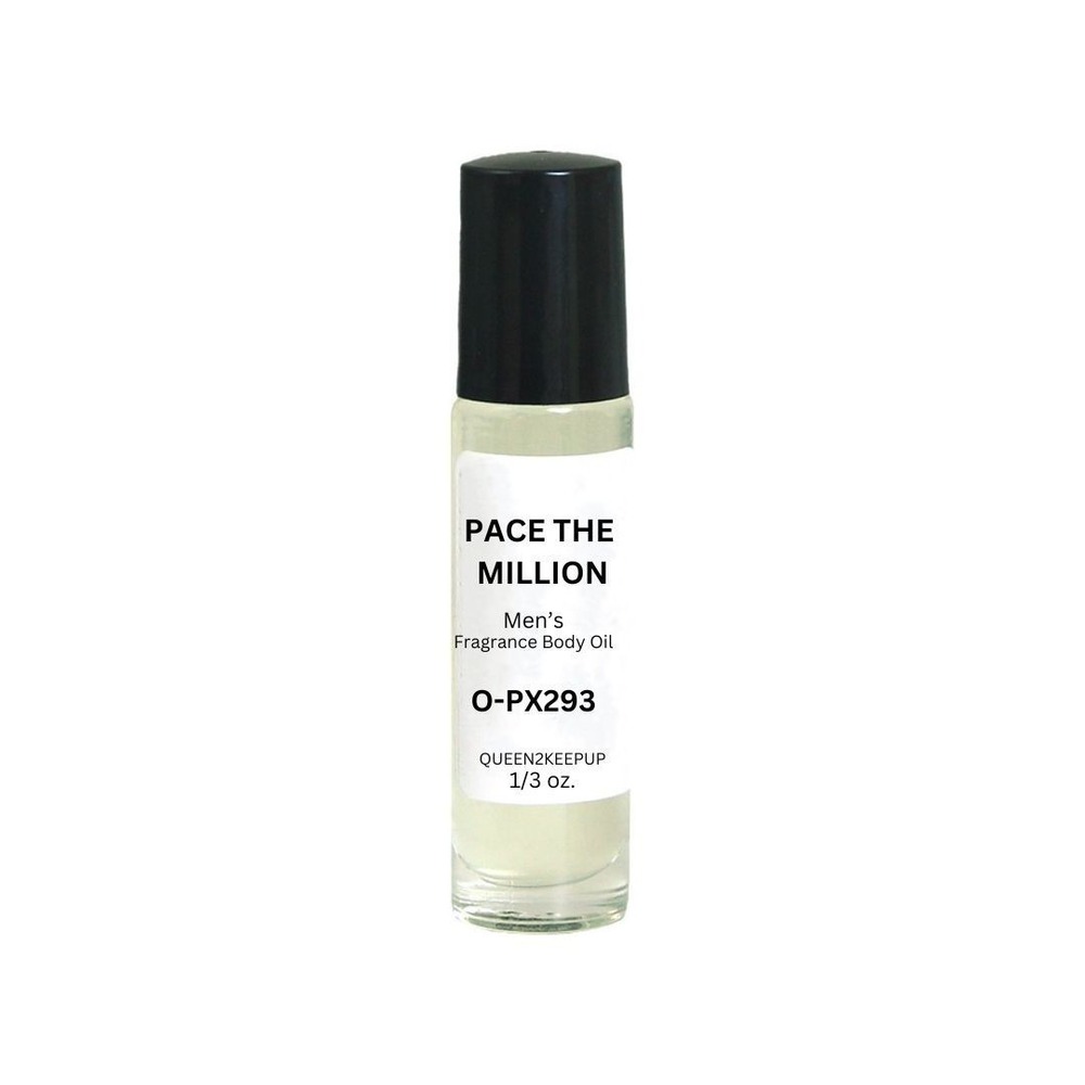 Pace the Million (Men) Body Oil 10 ml Fragrance All Natural 1/3 oz Roll-On Scent